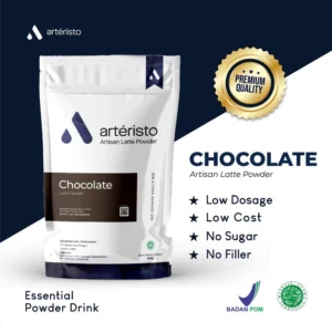 bubuk minuman arteristo rasa chocolate