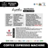 Espresso Machine Ferratti Ferro FCM3605 - Gambar 3