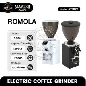 Kopi Grinder Elektrik ROMOLA G9022 Electric Commercial Coffee Grinder Espresso